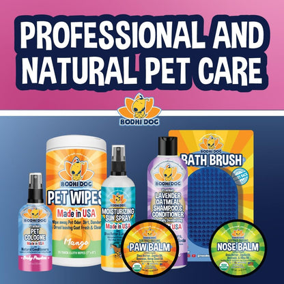 Premium Dog Cologne - Long-Lasting Deodorizing Spray & Conditioner for Dogs & Cats - Gentle Natural Formula - Keeps Pets Fresh All Day - Made in USA (Baby Powder, 4 Fl Oz)