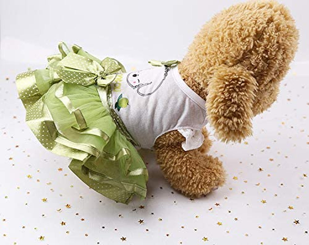 Luxury Summer Lace Dress for Small Dogs - Elegant Wedding Apparel for Your Puppy Princess